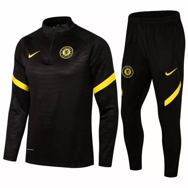 Chandal Chelsea 2021/22 Negro Amarillo